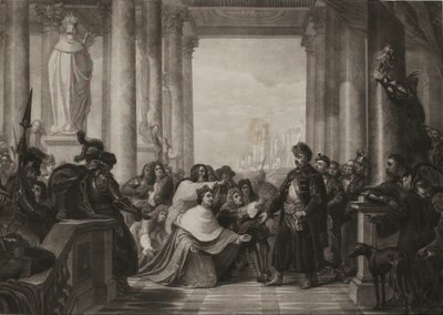 Count Wilczek Pleading John III Sobieski to Relief Vienna by Unbekannt Unbekannt